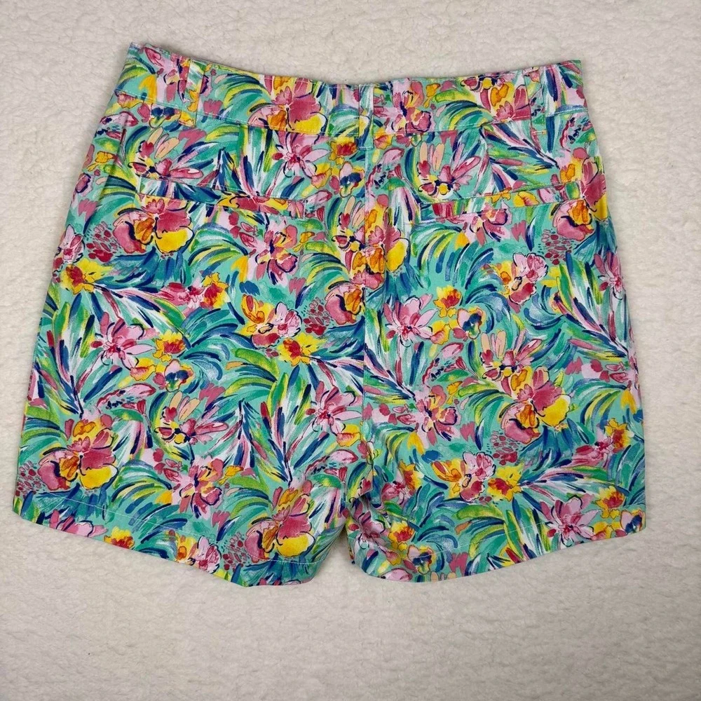 Stella Parker Collection Icon Short Garden Paradise Floral Tropical Size 6 NWT